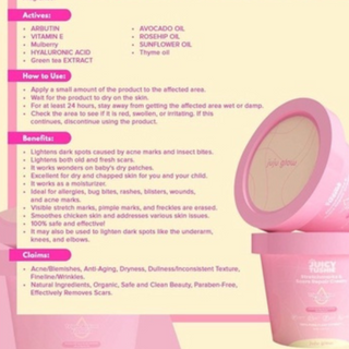 Juicy Tushie Stretchmarks and Scars Repair Cream